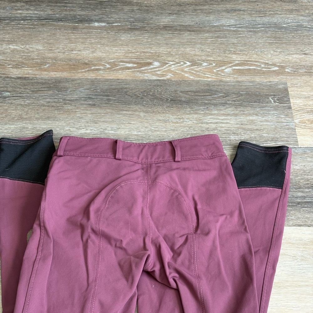 RJ Classic Kids Breeches in Burgundy and Black